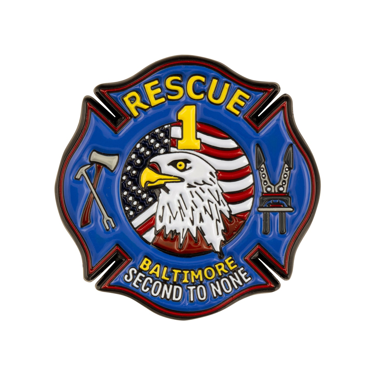 Baltimore City Fire Department Rescue 1 Pins