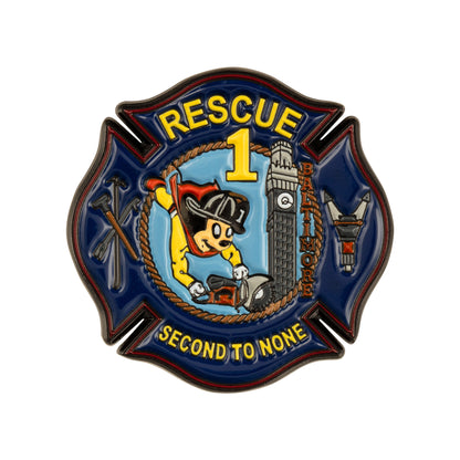 Baltimore City Fire Department Rescue 1 Pins