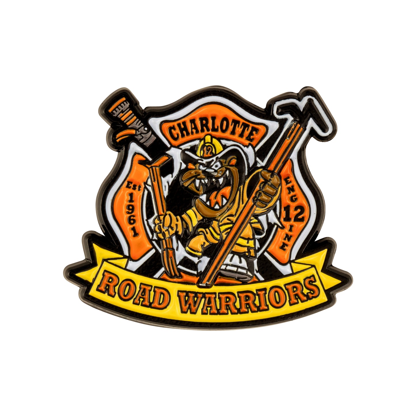 Charlotte Fire Department Station 12 Pins