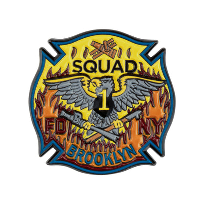 FDNY Squad 1 Pins