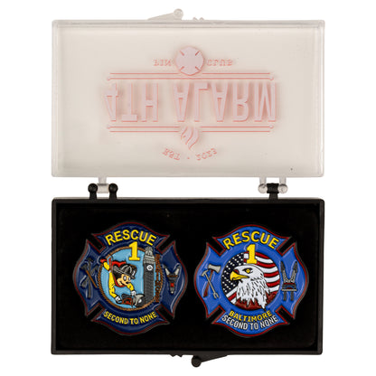 Baltimore City Fire Department Rescue 1 Pins