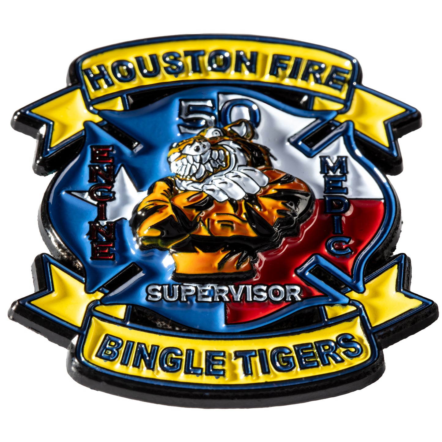 Houston FD Station 50 Pins