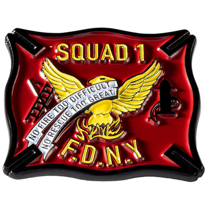 FDNY Squad 1 Pins