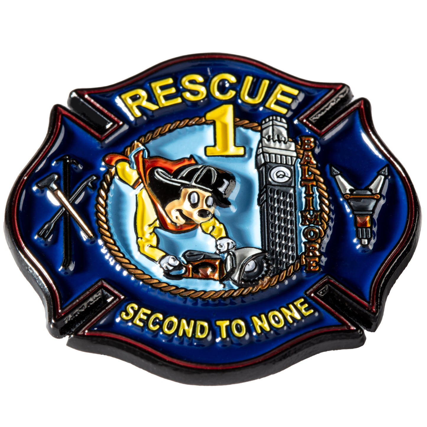 Baltimore City Fire Department Rescue 1 Pins