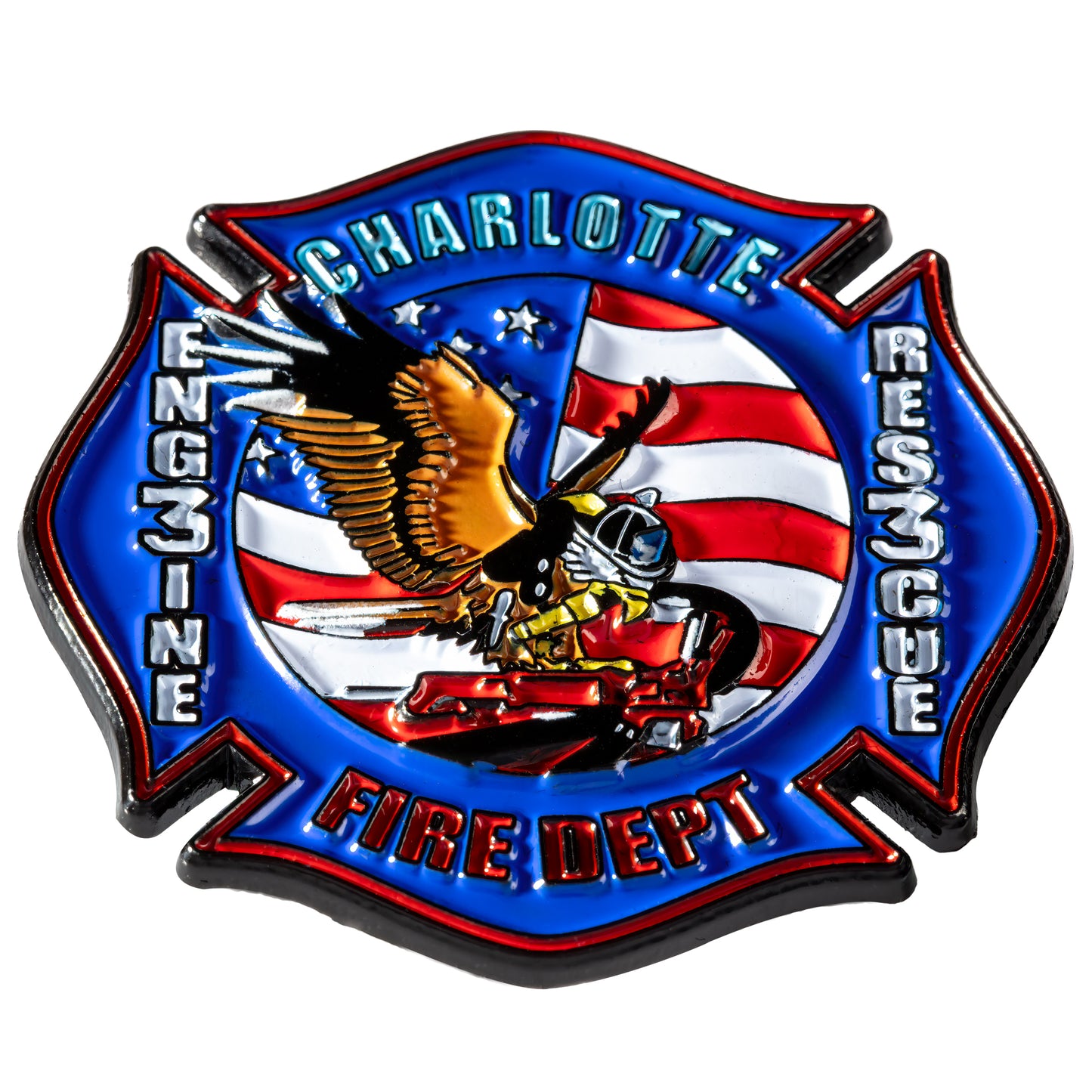 Charlotte Fire Department Station 11 Pins