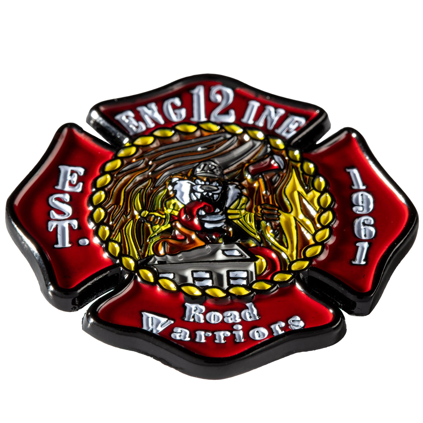 Charlotte Fire Department Station 12 Pins